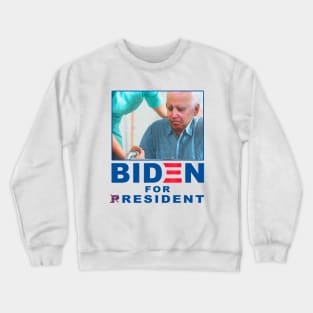 Biden for Resident Funny Biden Nursing Crewneck Sweatshirt